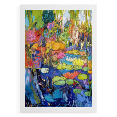 Série FLORAL DCI - Impression sur toile seulement - NON CADRE