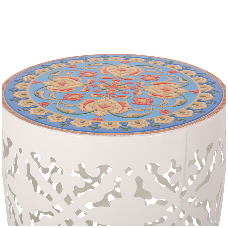 CASTANA SIDE TABLE, White