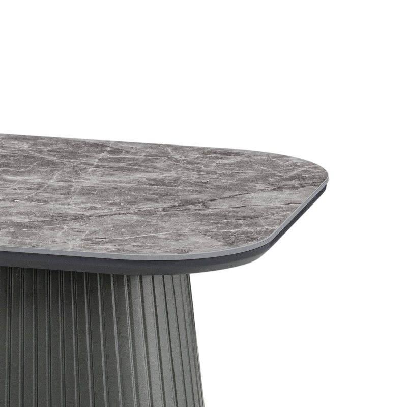 Decie Pedestal End Table