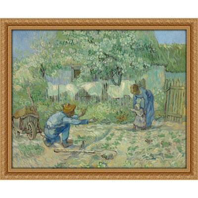 First Steps, after Millet (1890)