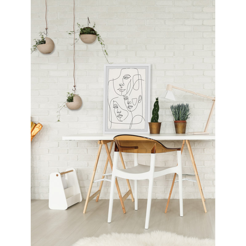 Beauty Profile by Marmont Hill - Single Picture Frame Print, 30cm H x 20cm W x 3.81cm D