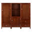 Table de buffet en bois 3 tiroirs 52 po large Glasco
