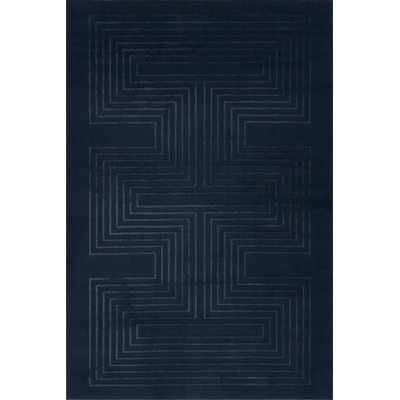 Tapis géométrique lavable Nuloom Lunavelle