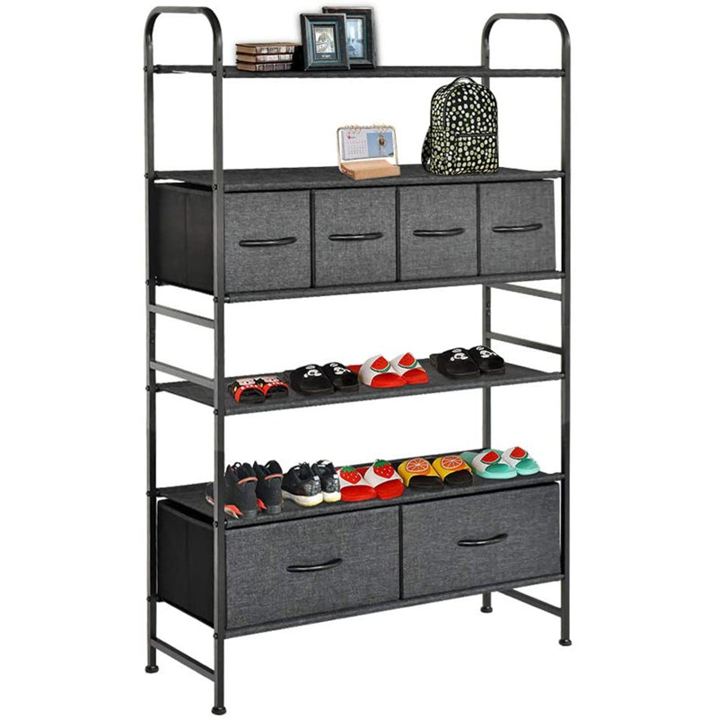 16 Pair Shoe Rack