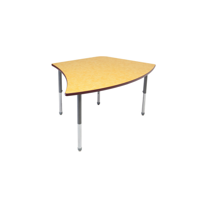 Creed Laminate Adjustable Novelty 2 Students Activity Table, 29" H x 40" L x 24" W