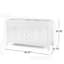 Meuble-lavabo double 61 po avec comptoir Dilaver