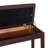 Piano Bench, Duet Piano Chair With Faux Leather Padded Cushion And Wooden Frame, Button Tufted Keyboard Bench, Brown-1813295599