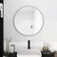 Grand miroir circulaire 24 po