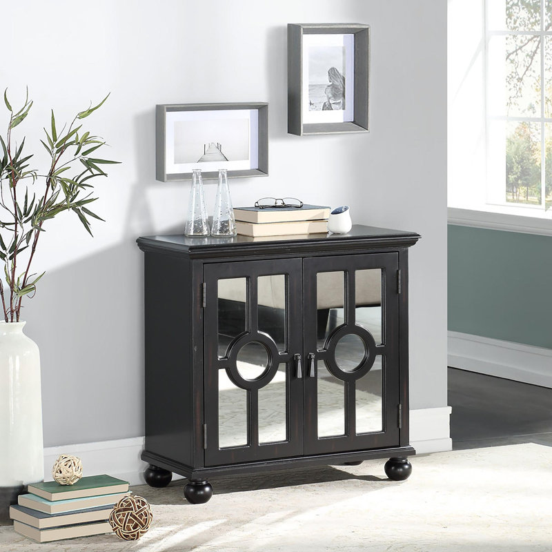 Armoire de rangement classique 1 pièce Colusa, Noir antique
