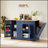 53'' Modern Farmhouse Kitchen Island with Drawers, Trash Can Storage, and Ample Prep Space for Enhanced Efficiency-1868749959
