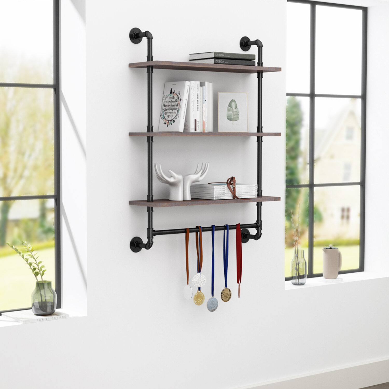 Bonnay 3 Piece Tiered Shelf