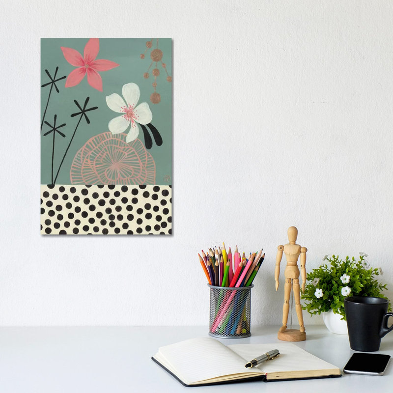 Green Tropics by CreatingTaryn - Print on Canvas, Wrapped Canvas, 66.04 cm H x 45.72 cm W x 3.175 cm D