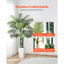 Palmier artificiel artificiel avec plante blanche Areca-1673857831
