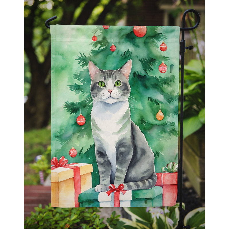 Drapeau de jardin Pixie Bob, Ural Rex gris