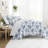  Stone All Season Down-Alternative Comforter Set in Cabbage Rose Stripe-460654590