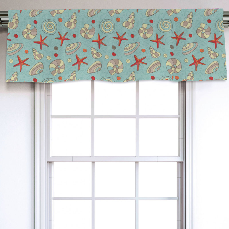 Sateen Ruffled Window Valance