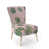 Floral Pink/Green Polyester Blend selected