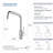 KIBI Macon Kitchen Faucet-53136777
