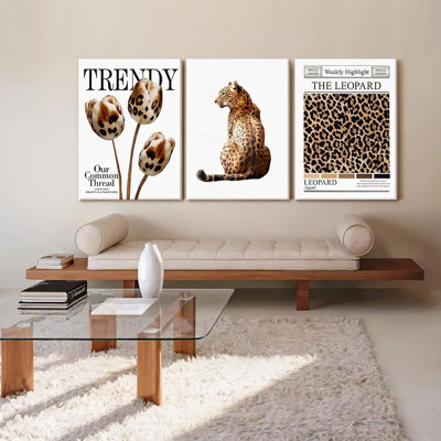3 Piece Wrapped Canvas Print