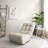 Balcony Chair - 4-segment Adjustable Grey Metal Reclining For Living Room, Space Efficient Back