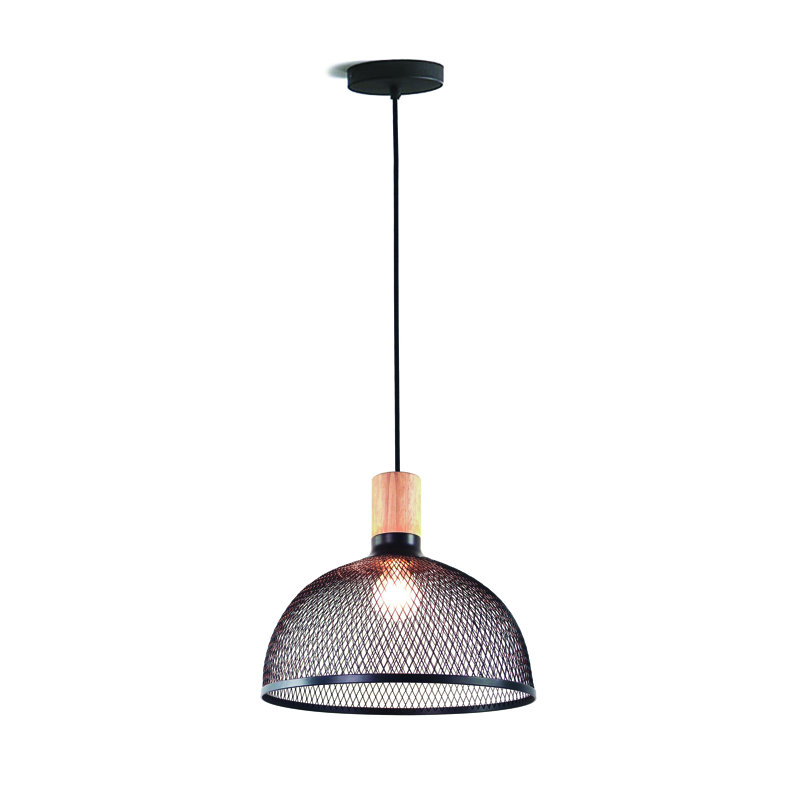 Pierson 1 - Light Black Dome Pendant