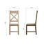 Harringworth Cross Back Dining Chair Natural