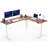 VIVO Electric Corner Desk, L-Shaped Workstation-102434972-102434977