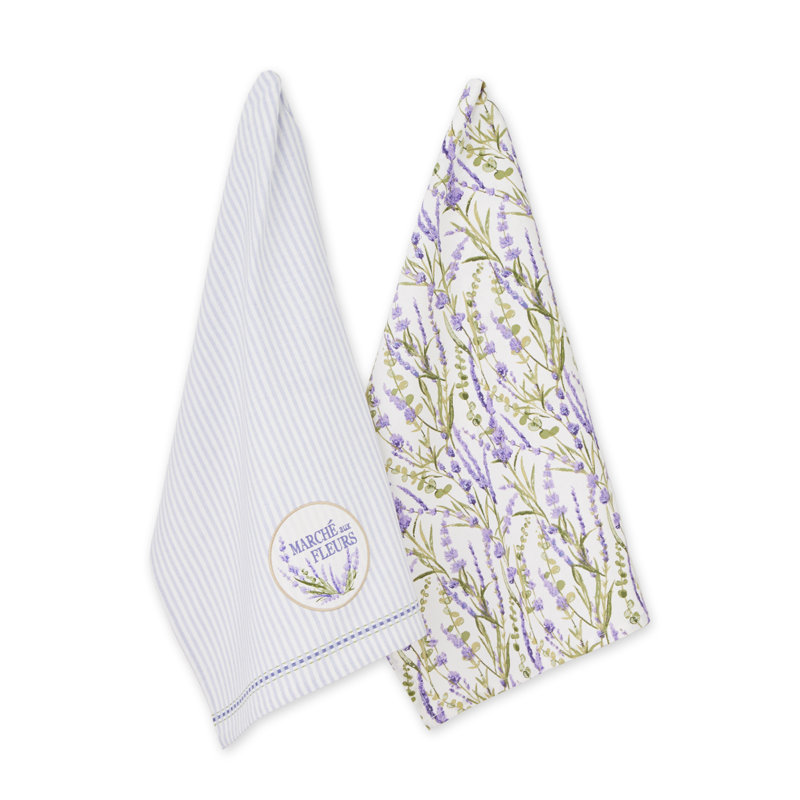 Cotton Floral Dish Cloth Kitchen Towel