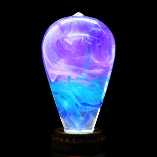1,5 W (1 watt équivalent), ST64 DEL, ampoule à intensité variable, blanc chaud (6 000 K) E26 / culot moyen (standard)