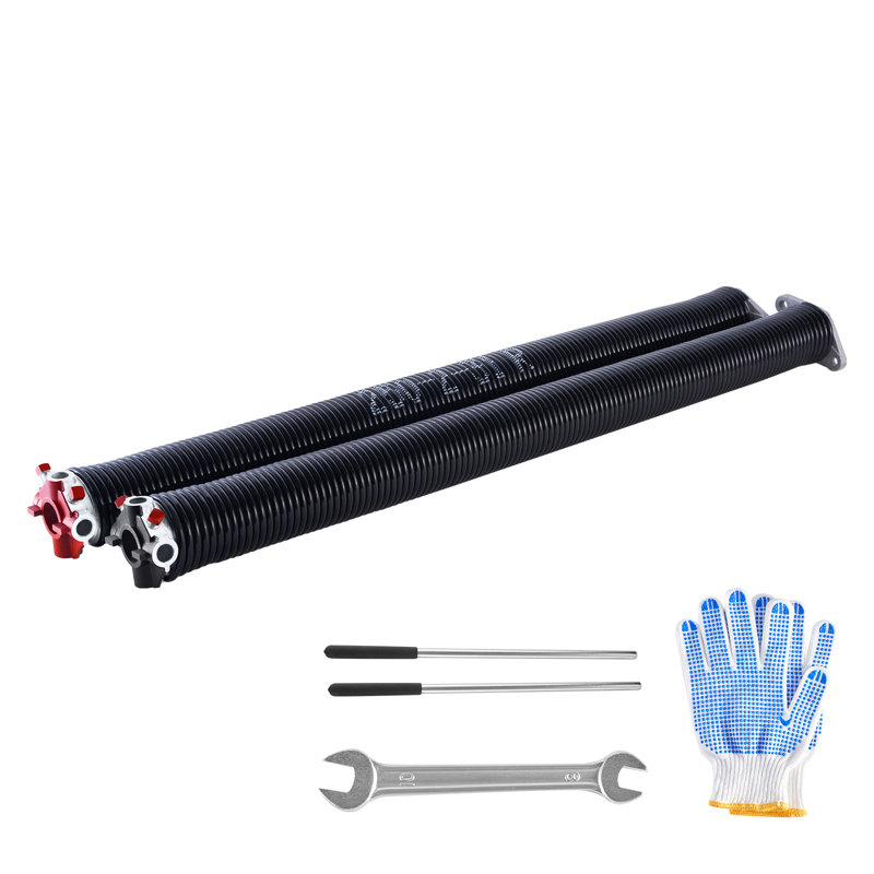Ressorts de torsion de porte de garage avec barres d'enroulement, H 31 po x l 2 po x P 2 po
