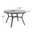 Argyri 44" Round Metal Outdoor Dining Table