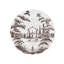 Country Estate Party Plate Assorted Set/4 - Flint Gray