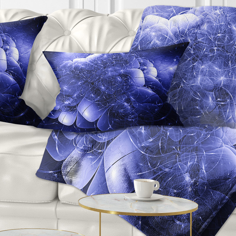 Coussin Alien, Bleu