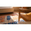 Tapis chinois antique en laine de petite taille