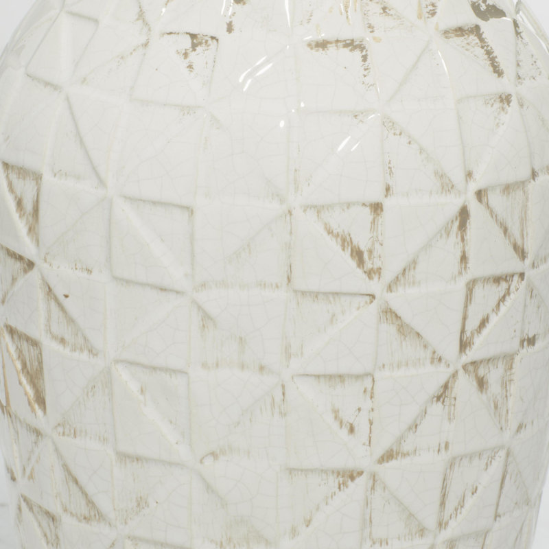 Ayeshah Ceramic Decorative Vase, 16.25" H x 8.4" W x 8.35" D