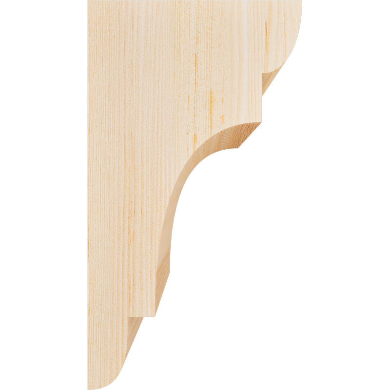 New Brighton Corbel, H 10 po x l 5,5 po x P 6 po, Sapin de Douglas, Lisse