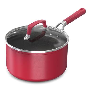 Ninja Foodi NeverStick Essential 3 1/2qt Saucepan with Glass Lid