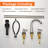 Widespread 2-handle Bathroom Faucet with Drain Assembly-73695306