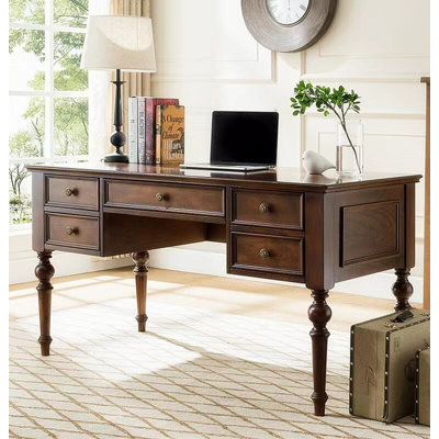 Bureau en bois massif de style américain