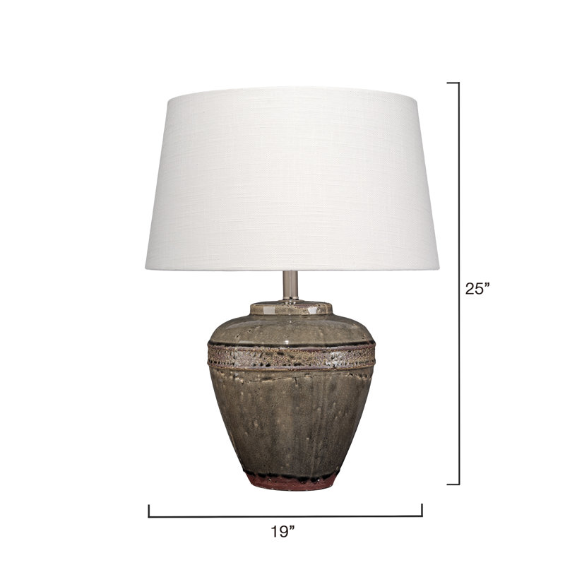 Avondale Ceramic Table Lamp with Linen Shade