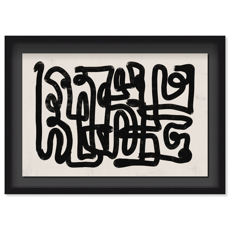 Articles Abstract Shadowbox by Oliver Gal, 25.5" H x 37.5" W