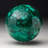 Hand-Polished Solid 3.5" Diameter Malachite Sphere // Ver. V