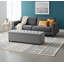 Linoso Chesterfield Storage Ottoman Bench, Tufted Upholstered Footstool with Hinged Lid and Square Wooden Legs-418220880-418220895