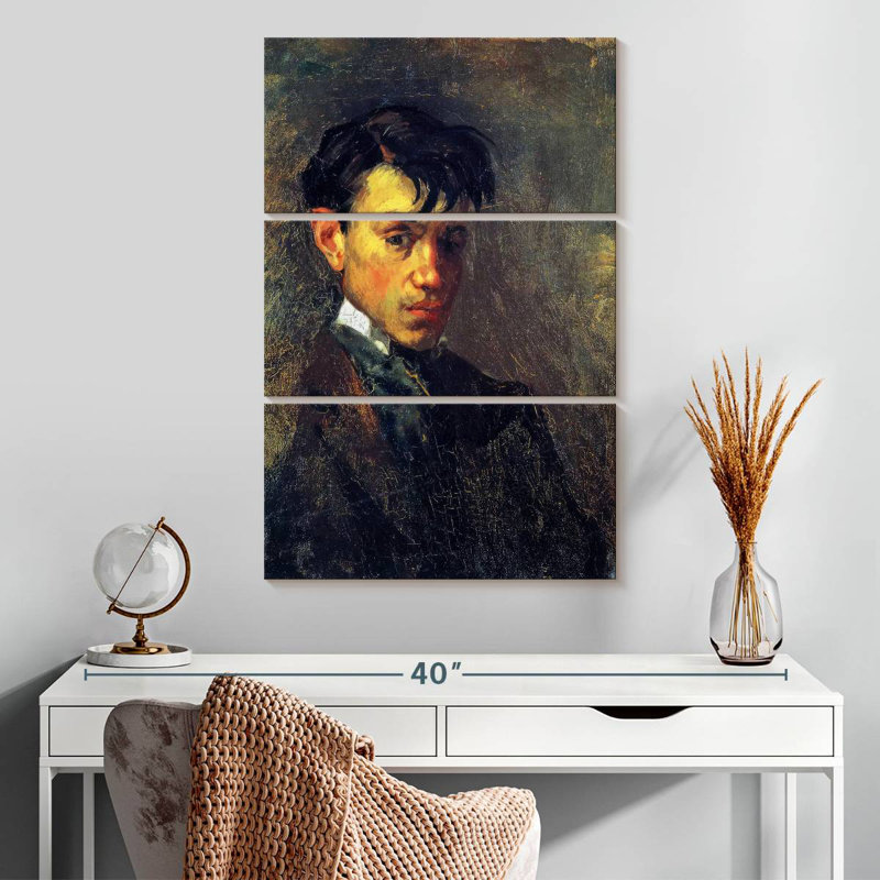 Autoportrait de Leisha, 1896, H 32 po x l 20 po