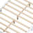 Caldera Vintage Wooden Platform Bed With Tall Headboard And Slats Support-120358600-120358602