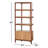 Jeanna Storage Bookcase-1172526645