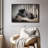 " Lounging Black Panther Canvas Print "-101456675