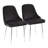 Stanca 20'' H Velvet Upholstered Side Chair-642882089-642882087