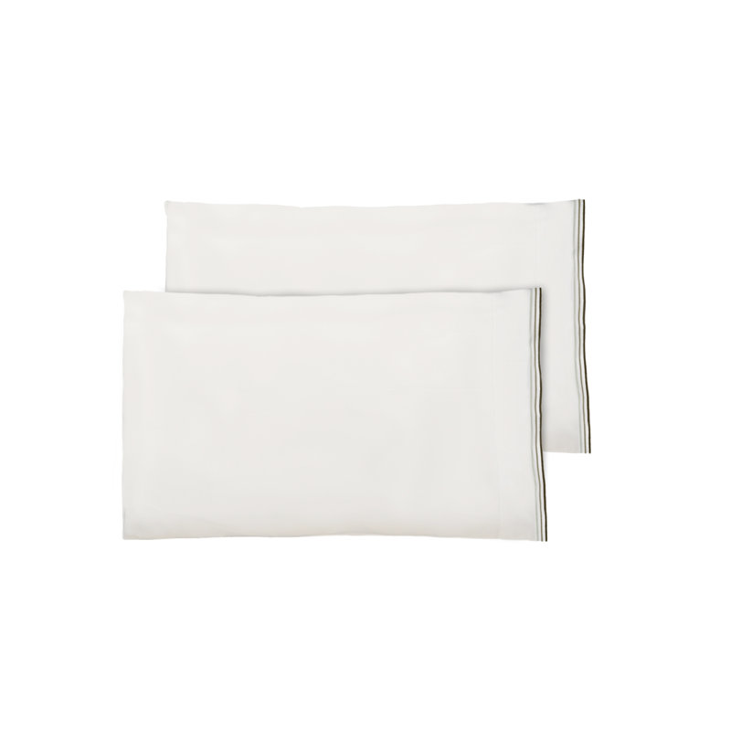 Cavriglia Embroidery By DEA Sateen Pillow Case, King Pillow Case