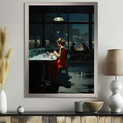 Masterpiece Nighthawks By Edward V - Masterpiece Wall Art